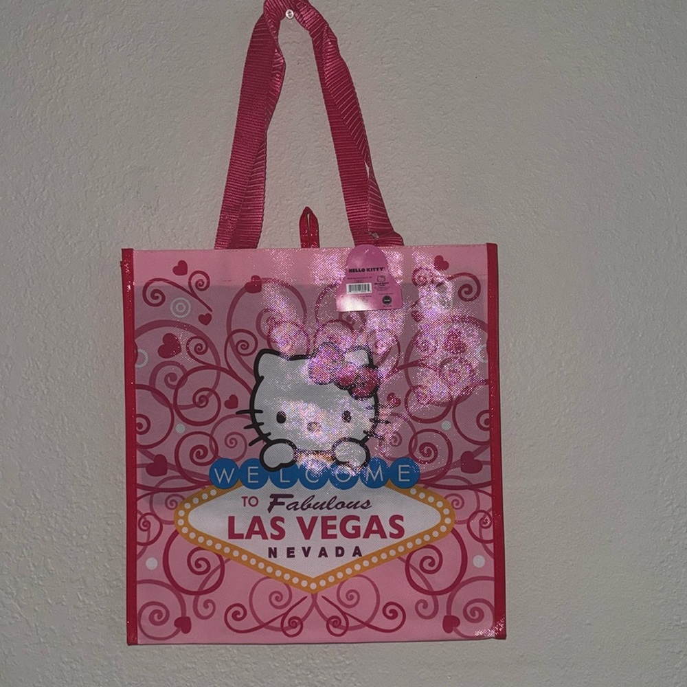 HELLO KITTY LAS VEGAS REUSABLE BAG